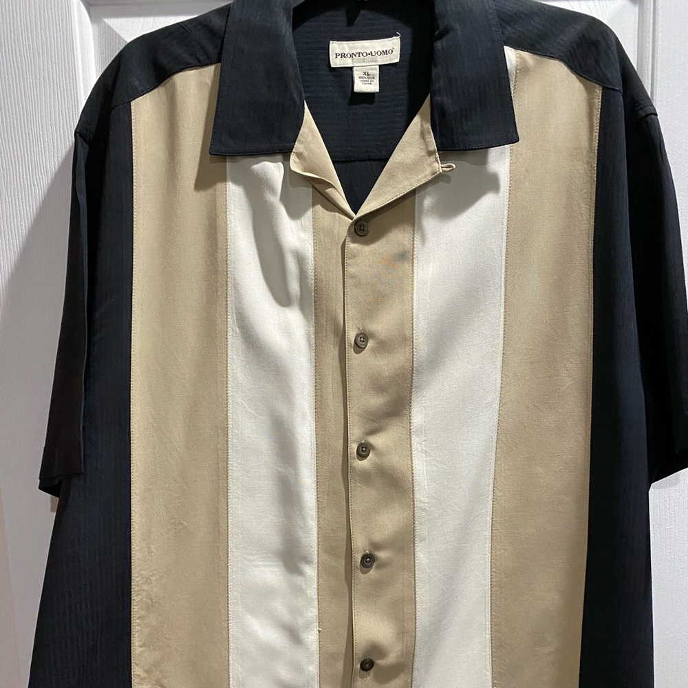 Pronto-uomo men’s short sleeve XL shirt